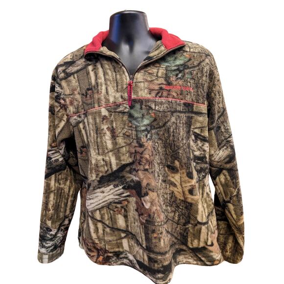 Mossy Oak BreakUp Infinity Fleece Camo Sweater Women XL 16-18 Sweatshirt Outdoor - Picture 1 of 14